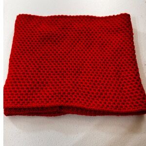 Gap Red Knit Neck Warmer winter assessory Scarf Snood‎ One Size